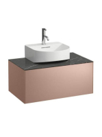 Laufen Sonar réz alsószekrény 77,7x45,7x34,1 cm egy fiókkal,