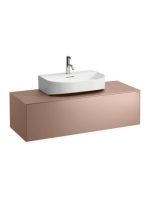 Laufen Sonar réz alsószekrény 117,7x45,7x34,1 cm egy fiókkal