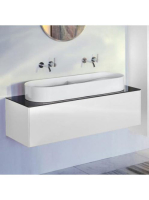 Laufen Sonar matt fehér alsószekrény 117,7x45,7x34,1 cm egy