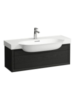 Laufen The New Classic fekete tölgy alsószekrény 97,6x31,6x3