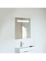 Laufen Leelo keretes tükör 55x80 cm világítással, kapcsoló n