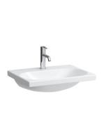 Laufen Lua kerámia mosdó 60x46cm csaplyukkal, túlfolyó nélkü