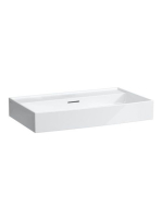 Laufen Kartell by Laufen fehér mosdó 80x46 cm csaplyuk nélkü