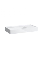 Laufen Kartell by Laufen fehér mosdó 90x46 cm, csaplyuk és t