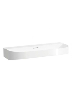 Laufen Sonar fehér mosdó 100x42 cm, csaplyuk nélkül H8103470