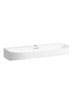 Laufen Sonar matt fehér mosdó 100x42 cm, 1 csaplyukkal H8103