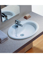 Laufen Pro B beépíthető mosdó 56x44 cm H8139510001041 - Fürd