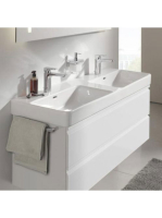 Laufen Pro S dupla mosdó 120x46.5 cm, 2 csaplyukkal H8149660