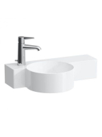 Laufen Val köralakú fehér kézmosó 55x31.5 cm, 1 csaplyukkal