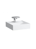 Laufen Kartell by Laufen matt fehér kézmosó 46x46 cm, 1 csap