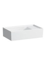 Laufen Kartell by Laufen jobbos fehér kézmosó 46x28 cm, csap