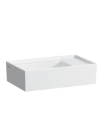 Laufen Kartell by Laufen jobbos matt fehér kézmosó 46x28 cm,