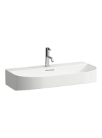 Laufen Sonar mosdó csiszolt alsó felülettel 80x42cm, fehér,