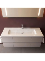 Laufen Living Square kerámia mosdó 130x48 cm egy csaplyukkal