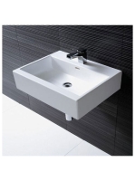 Laufen Living City kerámia mosdó 50x46 cm csaplyuk nélkül, t