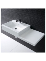 Laufen Living City kerámia mosdó polccal (jobbos) 100x46 cm