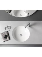 Laufen Pro A alulról beépíthető mosdó csiszolt alsó felülett