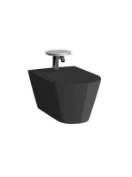 Laufen Kartell by Laufen fényes fekete fali bidé H8303310203