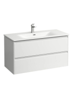 Laufen Palace 2 fiókos alsószekrény mosdóval 100x45 cm, fény