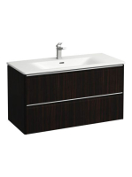 Laufen Palace 2 fiókos alsószekrény mosdóval 100x45 cm, söté