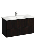 Laufen Palace 2 fiókos alsószekrény mosdóval 100x45 cm, söté