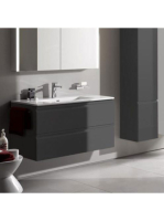 Laufen Pro S mosdó 100x50 cm alsószekrénnyel, grafit H861965