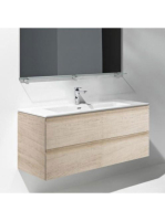 Laufen Pro S mosdó 120x50 cm alsószekrénnyel, világos tölgy