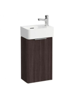 Laufen Val fehér mosdó sötét szil alsószekrénnyel 34x22x64 c