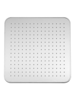 Laufen szögletes zuhanyfej 353x353 mm, króm HF504723100000 -
