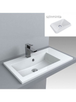 LUNART Liam 700 L mosdó, matt fehér 5999123001092 - Fürdőszo