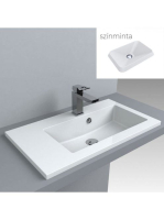LUNART Liam 700 R mosdó, matt fehér 5999123001139 - Fürdőszo