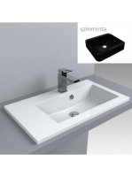 LUNART Liam 700 R mosdó, fekete kvarc 5999123001146 - Fürdős