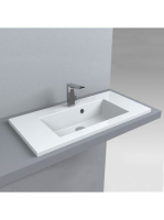 LUNART Liam 800 mosdó, fényes fehér 5999123001160 - Fürdőszo