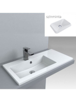 LUNART Liam 800 L mosdó, matt fehér 5999123001214 - Fürdőszo