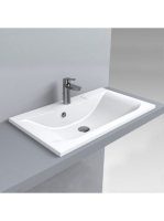 LUNART Stuart mosdó, fényes fehér 5999123001320 - Fürdőszoba