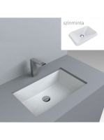 LUNART Jim 505 mosdó, matt fehér 5999123001375 - Fürdőszoba