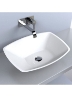 LUNART Tammi mosdó, fényes fehér 5999123001726 - Fürdőszoba