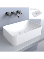 LUNART Horatio mosdó, matt fehér 5999123001986 - Fürdőszoba