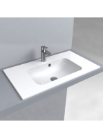 LUNART Gabriel 800 mosdó, fényes fehér 5999123002068 - Fürdő