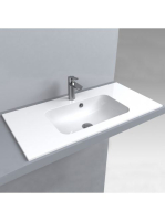 LUNART Gabriel 900 mosdó, fényes fehér 5999123002075 - Fürdő