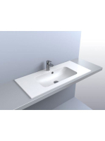 LUNART Gabriel 1000 mosdó, fényes fehér 5999123002105 - Fürd