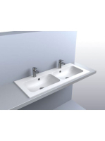 LUNART Gabriel 1100-2 mosdó, fényes fehér 5999123002150 - Fü