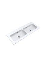 LUNART Gabriel 1100-2 mosdó, matt fehér 5999123002167 - Fürd