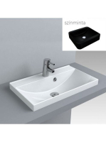 LUNART Jane mosdó, fekete kvarc 5999123002358 - Fürdőszoba -