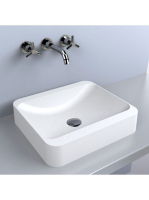 LUNART Evelyn mosdó, fényes fehér 5999123003218 - Fürdőszoba