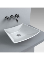 LUNART Dixon mosdó, fényes fehér 5999123003416 - Fürdőszoba