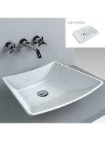 LUNART Dixon mosdó, matt fehér 5999123003423 - Fürdőszoba -