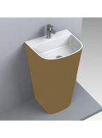 LUNART Gomez álló mosdó, fényes RAL 1036 - Pearl Gold 599912