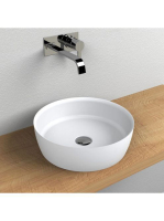 LUNART Anthony mosdó, fényes fehér 5999123003522 - Fürdőszob
