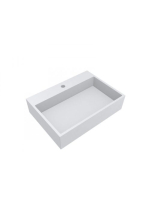 LUNART Robyn 600 mosdó, matt fehér 5999123004093 - Fürdőszob